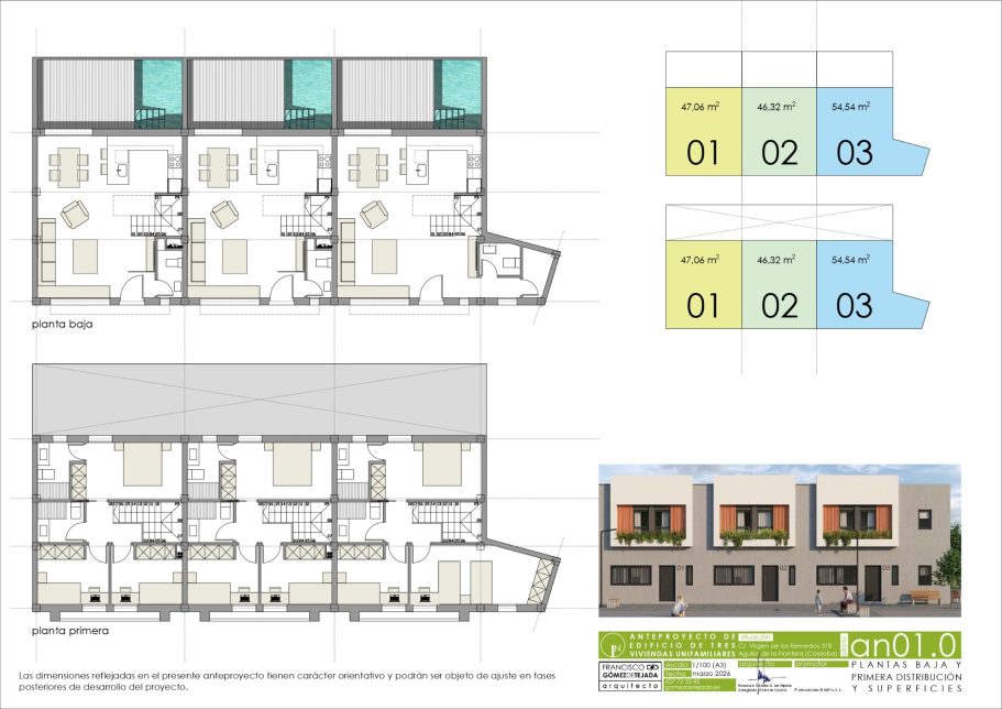 Plano de casas